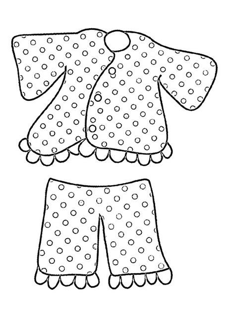 Image à Colorier Pyjamas Topcoloriagesfr