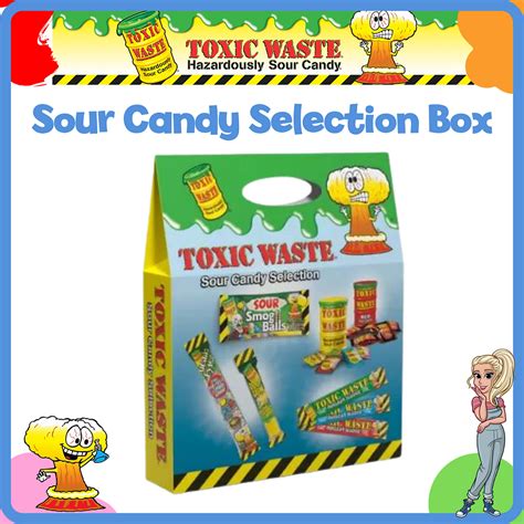 Toxic Waste Sour Candy Selection Box Sweet Treats Online Sweet Shop