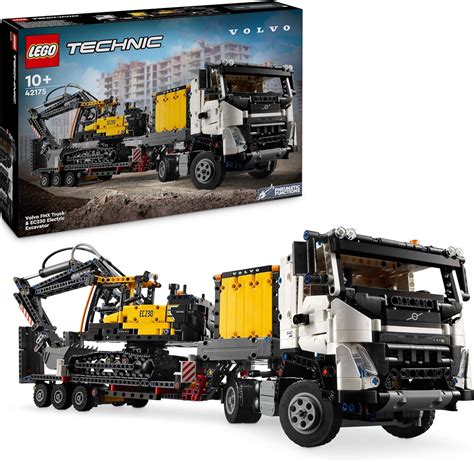 LEGO Technic Volvo FMX Truck EC230 Elektrische Graafmachine Speelgoed