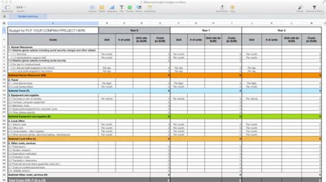 Numbers Spreadsheet Templates — db-excel.com