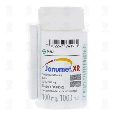 Janumet Xr 100 Mg 1000 Mg Tabletas