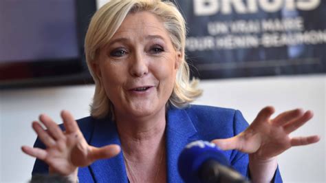 Sondage Marine Le Pen loin devant à Henin Beaumont