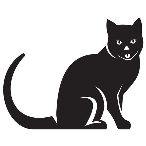 Black Cat Silhouette Clip Art Dibujos