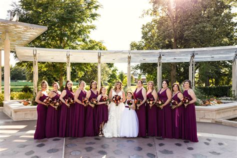 Fall Morton Arboretum Wedding Emma Mullins Photography