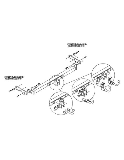 Towbar Hyundai Tucson Hybrid