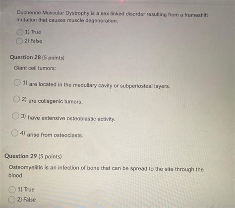 Solved Duchenne Muscular Dystrophy Is A Sex Linked Disorder