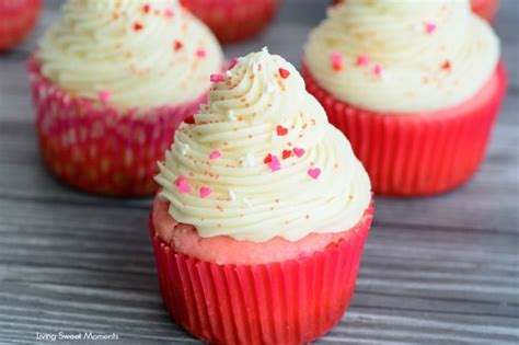 Deliciously Rich Pink Velvet Cupcakes Living Sweet Moments