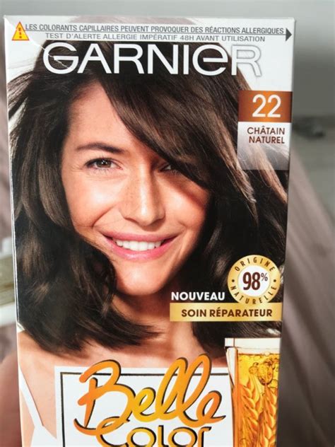 Garnier Belle Color 22 Châtain Naturel Coloration Permanente Inci Beauty