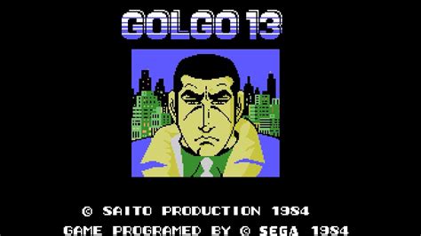 Sega Sg Longplay Golgo Youtube