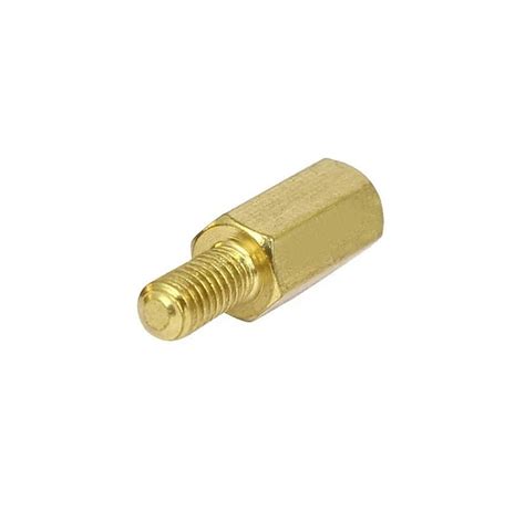 Buy M5 X 10mm Male Female Brass Hex Threaded Pillar Standoff Spacer 12