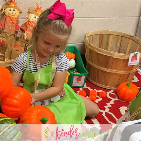 Kindergals Easy Steps To Set Up A Pumpkin Patch Dramatic Play Center