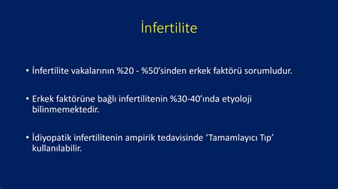 Erkek Nfertilitesinde Proxeed Plus