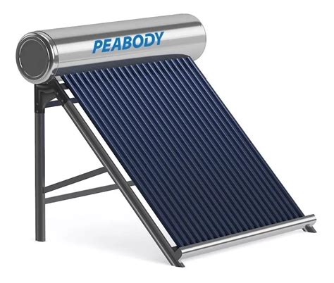 Peabody Termotanque Solar 200 L Kit Electrico Todo Acero Mebuscar