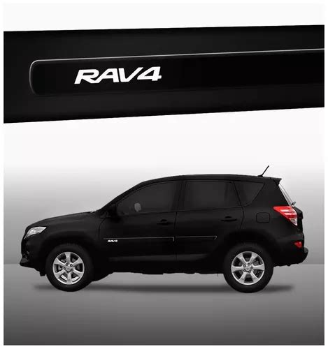 Kit Adesivo Friso Resinado Alto Relevo Toyota Rav4 Ca10314