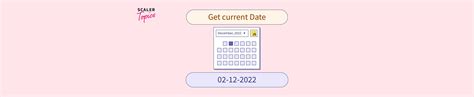 How To Get The Current Date In Javascript Scaler Topics