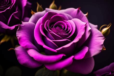 Premium Photo Purple Roses Wallpapers Fresh Purple Roses Wallpapers