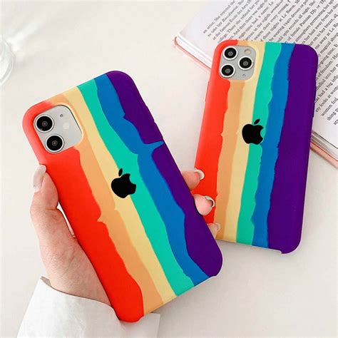 Capa Silicone Case IPhone 11 Pro Aveludada Rainbow Lgbt MercadoLivre