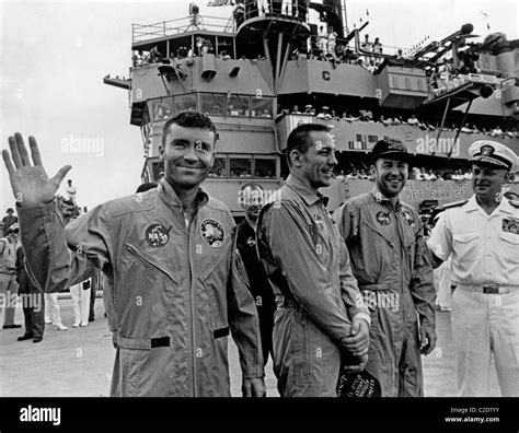 Apollo 13 astronauts Stock Photo - Alamy