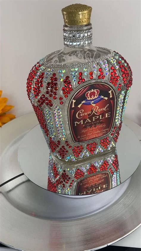 Crown Royal Ideas In Bottle Crafts Bottles Decoration Glass