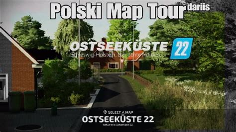 Ostseeküste 22 Polski Map Tour 4K konsole Farming Simulator 22 PS5