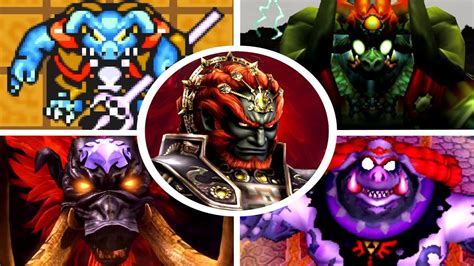 Evolution Of Ganon Battles In Zelda Games Youtube