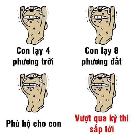 Hình Lạy Meme Thi Cử Hài Hước