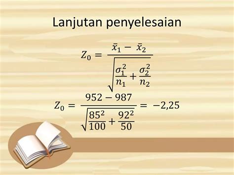 Uji Hipotesis Dua Rata Rata Ppt Ppt