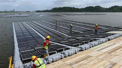 Bhel Commissions Indias Largest Floating Solar Plant Indias First