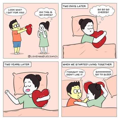 30 Love Handle Comics Every Couple Living Together Will Relate To Demilked