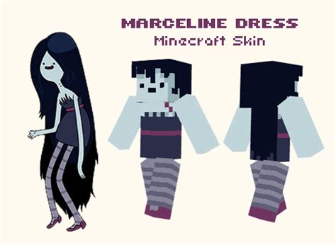 Yamino Marceline Dress Minecraft Skin