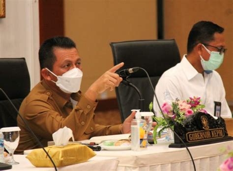 Gubernur Kepri Ansar Ahmad Pimpin Rapat Evaluasi Kegiatan Pembangunan