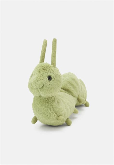 Jellycat Wriggidig Caterpillar Unisex Kuscheltier Green Grün