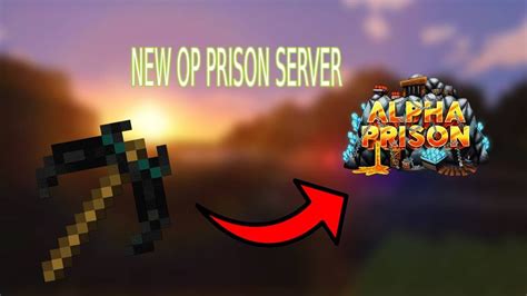 Brand New Op Prison Server Alphaprison Youtube