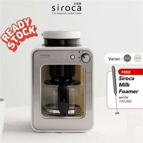 Jual Siroca Coffee Maker White Fully Automatic Original Di Seller