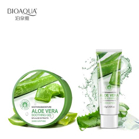 Bioaqua Natural Aloe Vera Smooth Gel Acne Whitening Treatment Face