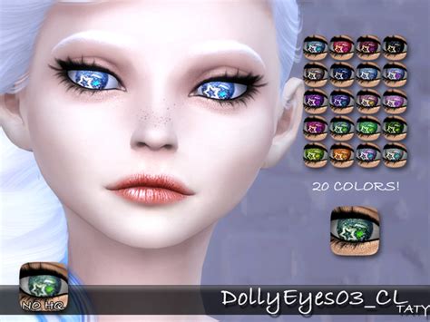 The Sims Resource Ts4 Taty DollyEyes03 CL