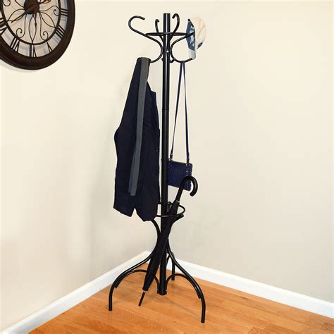 Graybunny Gb 6807 Metal Coat Rack Hat Stand Umbrella Holder Hall