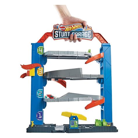 Hot Wheels City Vs Robo Beasts City Stunt Garage Gnl Epi