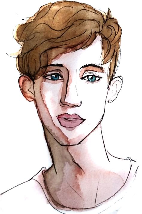 Troye Sivan Drawing