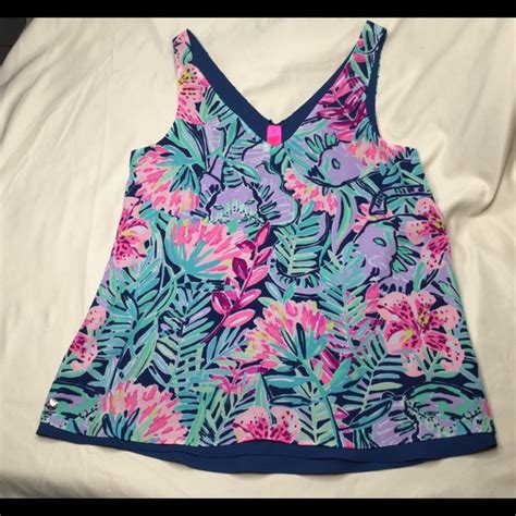 Lilly Pulitzer Tops Lilly Pulitzer Florin Slathouse Soire Tank Top