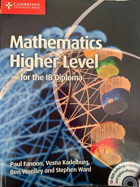 Ib Mathematics Higher Level Hl Analysis And Approaches Applications And