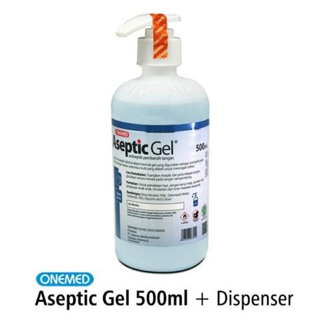 Jual Aseptic Gel Onemed Ml Plus Pump Dispenser Hand Sanitizer