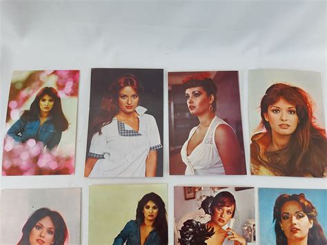 Vintage Actress Postcards Lot Of 10 Turkish Sexy Movie Star Etsy