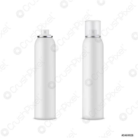 Blank Template Of White Deodorant Bottle Mock Up Aerosol Vector Stock Vector 2469928 Crushpixel