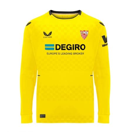 Camisa Manga Longa Sevilla Uniforme Goleiro Castore