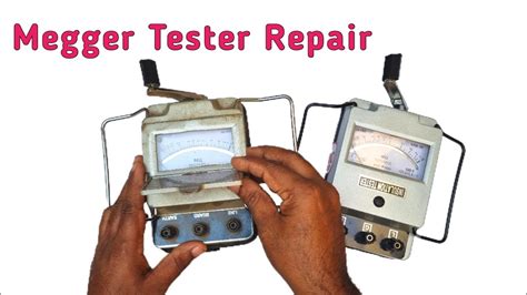 Megger Meter Repair Megger Tester Repair YouTube