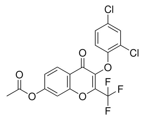 Acetic Acid Di Cl Phenoxy Oxo Trifluoromethyl H Chromen