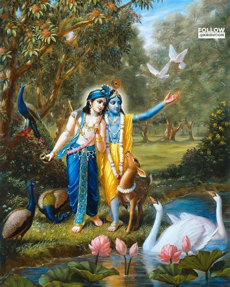 Krishna Consciousness On Instagram “krsna And Balarama S Sakhya Rasa Excerpt From Chapter 13