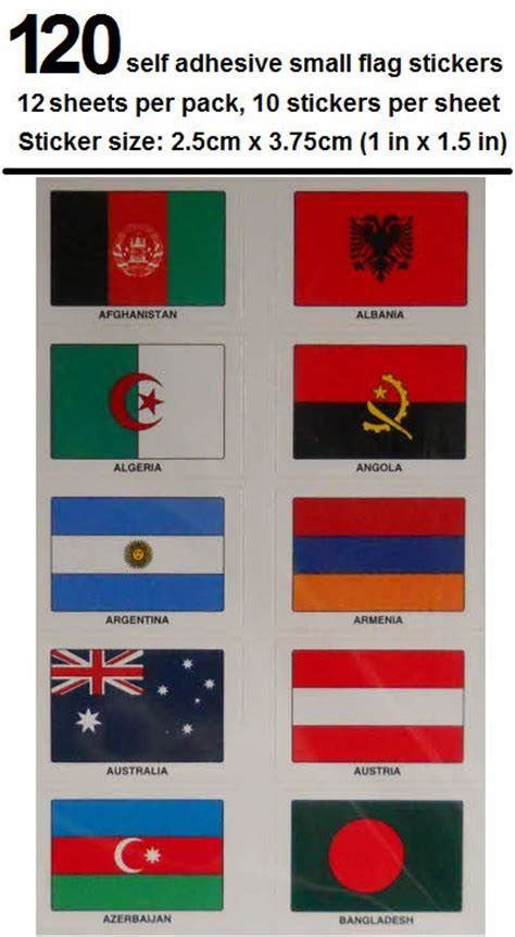 Assorted World Flag Stickers – Austin Flag & Flagpole