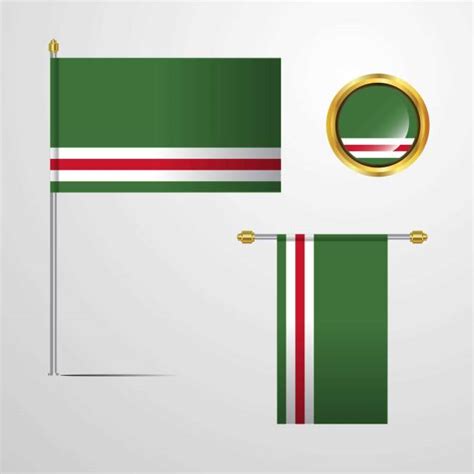 Chechnya Flag Illustrations, Royalty-Free Vector Graphics & Clip Art - iStock